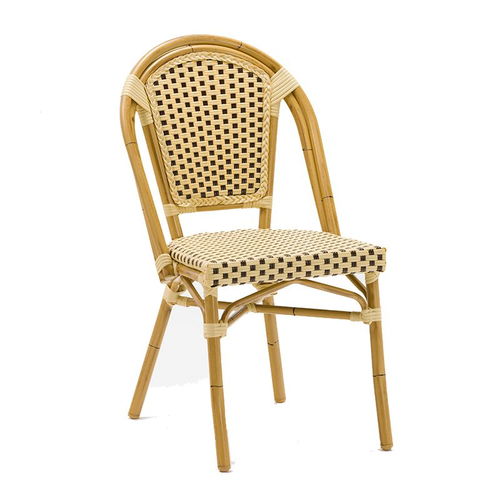 法式藤椅戶(hù)外藤椅桌椅組合室外家具陽(yáng)臺(tái)餐廳酒吧藤編桌椅三件套