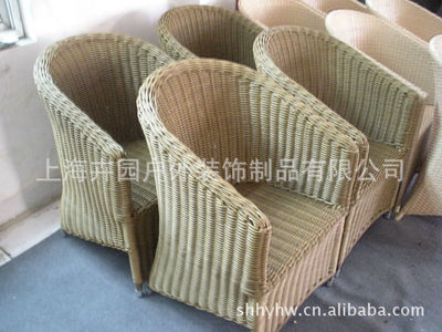 【100%工廠直銷】鋁合金編藤戶外桌椅/編藤桌仿藤椅/來樣來圖加工】價格,廠家,圖片,椅子、凳、榻,上?；軋@戶外裝飾制品-